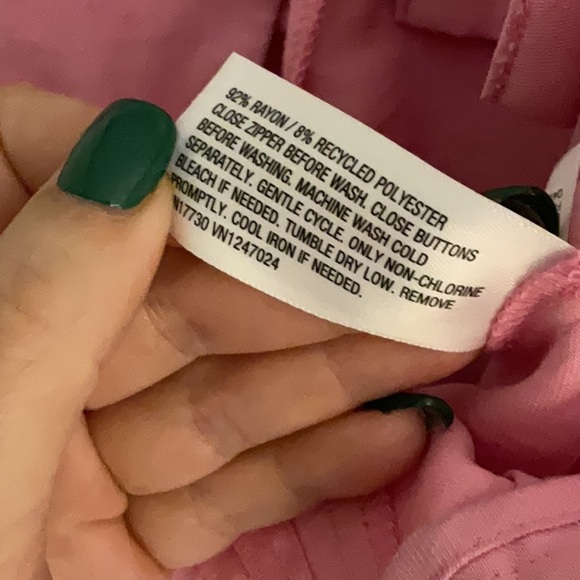 Sale! A New Day High Rise Pleated Front Shorts, Size 4, Pink - Picture 7 of 8